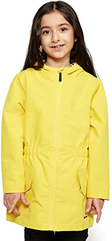 Peter Storm Kids' Weekend Waterproof Jacket with Hood made Sustainably from 100% Recycled Materials, Kids' Rain Coat, Hiking & Outdoor Recreation Clothing (13 Years, Yellow)