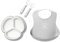 BabyBjörn Kindergeschirr-Set, 4-teilig, Grau