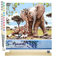 Figured'Art Peinture par Numéro Adulte Amis Eléphant & Girafe - Activité Manuelle Kit de Loisir Créatif DIY Numéro d'Art Complet - 40x50cm avec châssis en bois à monter