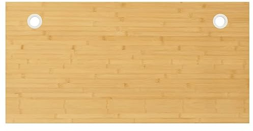 vidaXL Schreibtischplatte 100x50x4 cm Bambus