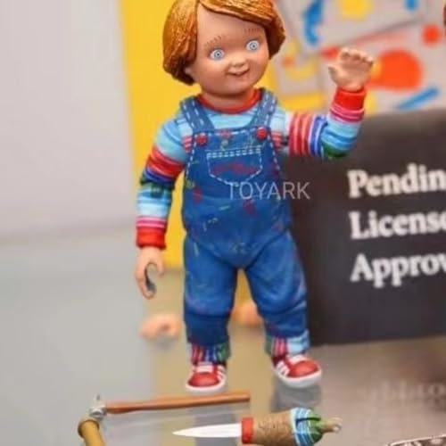 ENFILY for Chucky 7″ Chucky Chucky Deluxe Edition Handmade PVC Anime Manga Character Model Statue Figure Collectibles Decorations Crafts Gifts