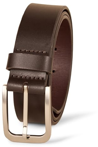 Amazon Essentials Herren Klassischer Jeans-Ledergürtel