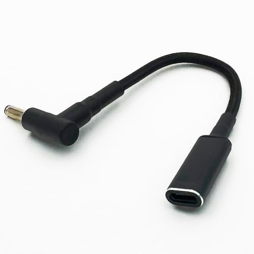 USB C to 4.0 * 1.35mm Round Tip Charging Cable Converter Adapter for Asus Vivobook 15 Model Q504U Q302L X540S x540 UX330 UX330U UX360,Fit for Asus Laptop Charger 45w 65w 90w max (Female USB-C input)