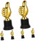 CORHAD 6 Stück Mini Trophäe Lustige Trophäe Für Erwachsene Trophäen Für Erwachsene Daumenförmige Trophäe Kinderparty Auszeichnung Kindergarten Wettbewerbstrophäe Wiederverwendbar