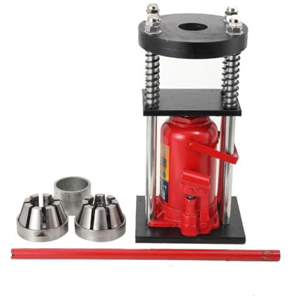 Large Bottle Jack Hose Crimper SOFEDY 20 Tons Manual Benchtop Hydraulic High Pressure Sprayer Hose Diesel Hose Agricultural Hose Pressing Hydraulic Clamping Tools Size range:(16-38 mm)