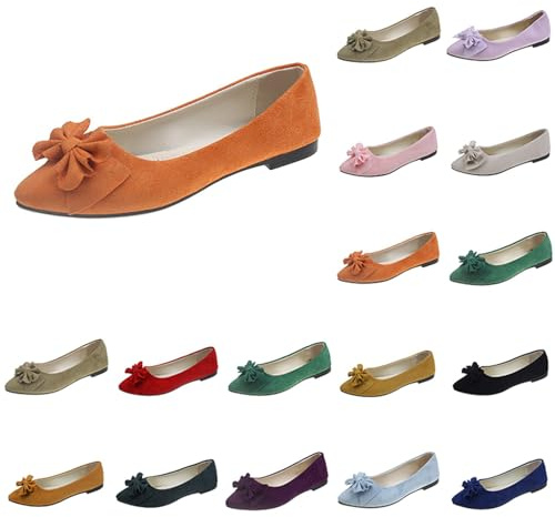 Womens Slip On Ballerina 2025 Formal Casual Pumps Work Smart Office Comfort Shoes Pointed Toe Flats Shoes Ladies Ballet Ballerina Womens Ballet Shoes