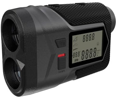 Golf Rangefinder with Slope Function by WanderS – 1200M Laser Range Finder with Flag Lock Vibration, 6X Magnification, Tournament Slope Switch, Side Display, USB-C Rechargeable - Golf Accessory & Gift