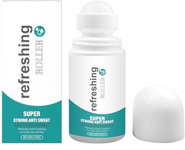 Antitranspirant Gel - gegen starkes Schwitzen, gegen starkes Schwitzen im gesicht und am Kopf, Anti Schweiß Deo bei Hyperhidrose, Schwitzige Hände für Alle Hauttypen (1)