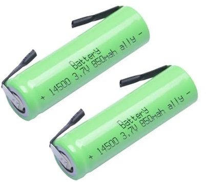 850 MAh 3,7 V Akku for Elektrische Zahnbürsten. Kompatibel Mit Oral-B IO4, IO5, IO6, IO7, IO8 Und IO9(2pcs)