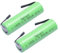 850 MAh 3,7 V Akku for Elektrische Zahnbürsten. Kompatibel Mit Oral-B IO4, IO5, IO6, IO7, IO8 Und IO9(2pcs)