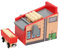 Warmhm Set Accessori per in Legno per Bambini Educativo Legno Simulazione per Trasporto Kit Completo