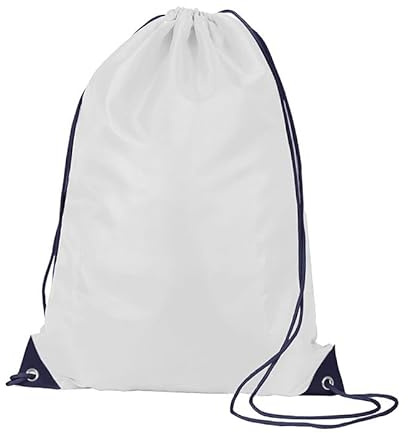 One Shop Turnbeutel Sportrucksack Gym Sack Sport Gymnastik Schwimmbeutel Kordelzug Gym Wasserdicht Reiseschuhe Schule Kindergarten Kinder Erwachsene Unisex (2 Stück)