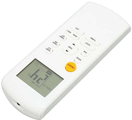 CHICIRIS Upgrade der Klimaanlagen-Fernbedienung mit LED-Hintergrundbeleuchtung, Kompatibel mit der Fernbedienung RG57A1B BGEF, Premium-ABS-Material, für Carrier, MrCool, Olimpia Splendid, Heimgebrauch