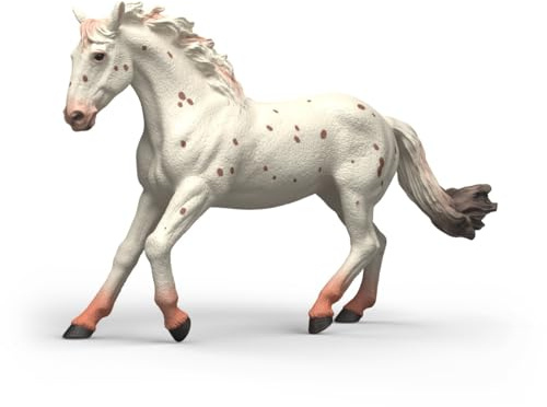 schleich Horse Club | Knabstrupper Stute 14917 | 12 x 4 x 11 cm | Spielfigur ab 6 Jahren | detailgetreues Pferd | Deko oder Sammelfigur | Geschenk für Mädchen und Jungen