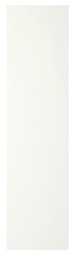 ZRIZAURA FORSAND Wardrobe Door 50x195 cm Contemporary Replacement Cabinet Door Panel for Bedroom Wardrobe Frame, Tall Furniture Front with Smooth Modern Finish (White)