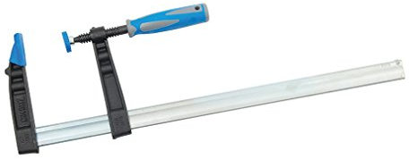 Silverline 675243 - Sergente robusto in ghisa malleabile, 600 x 80 mm