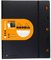 RHODIA 132151C - Cahier d’Organisation Rechargeable Exabook Noir A4+ - Grands Carreaux Seyès - 160 pages Détachables Perf. 4 trous - Papier Clairefontaine 80 g/m² - Couverture Polypro recyclée