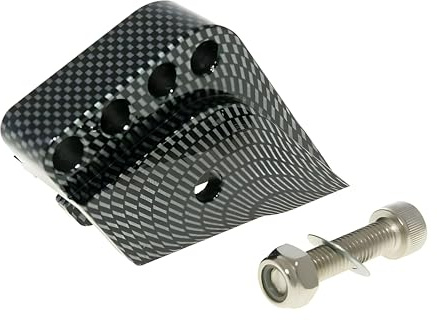 Höherlegungssatz CNC 4-Loch Carbon-Look für Peugeot stehend