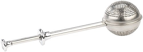 PEARL Teeei: Teesieb aus rostfreiem Edelstahl, Ø 5 cm, spülmaschinengeeignet (Gewürz-Ball, Teesieb für Teekanne, Küchenhelfer)