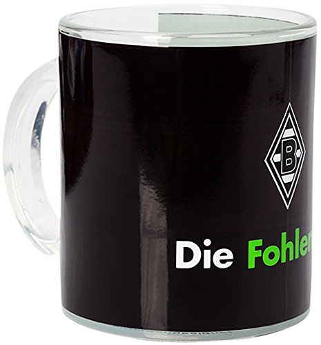 Unbekannt VFL Borussia Mönchengladbach 16987 Fohlenelf-Artikel - Tasse Magic - Fassungsvermögen: 0, 30 L, Glas Kaffee-/Teetasse, Mehrfarbig, 10 x 7 x 9 cm,