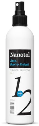 Regenabweiser, Scheibenversiegelung - Nanotol Auto, Boot & Freizeit 2in1 Cleaner und Protector = Reinigung und Nanoversiegelung (250ml)