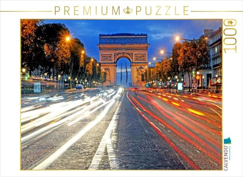 CALVENDO Puzzle Die Champs-Elysées, Paris | 1000 Teile Lege-Größe 64 x 48 cm Foto-Puzzle für glückliche Stunden