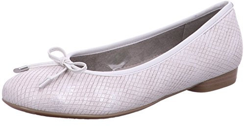 Jenny Damen PISA Geschlossene Ballerinas, Weiß (Ice)