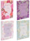 Hassett Green London Schubladeneinlagen Grün Vier Pack - Natürliche Baumwolle - Lavendel Vanille - Herz & Rosen Sensual Sensuelle - 6 Blatt Größe 60 x 40 cm Jede Box