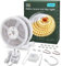 RGH LIGHTING Motion Sensor Led Strip Lights 10 Meters, 6000k White Led Light Strip Day or Night Motion Activated 2 Modes for Cabinet Kitchen Living Room Bedroom Stair Decor