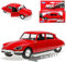 Citroen DS23 Limousine Rot 1972-1975 mit Rückzugsmotor ca 1/43 1/36-1/46 Welly Modell Auto mit individiuellem Wunschkennzeichen
