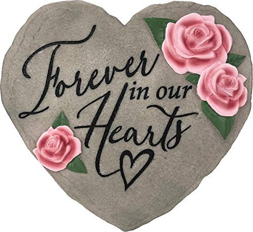 Spoontiques 13221 Forever in Our Hearts Marchepied Rose