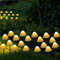 ZQX Solarlampen für Außen Garten, 12 LED Solar Lichterkette Pilze, 8 Modi Wasserdicht Pilzlampe Outdoor LED Solar Gartenleuchten, Solarleuchten Pilz für Topfdekoration Party Garten Deko (Warmweiß)