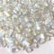 500stk Mondstein Perlen, Opal, Edelstein Perlen 3mm ~ 5mm Trommelstein Chip Syntetischer Edelsteine Halbedelstein Schmuckperlen Schmuckstein, Beads Gemstone Weiß