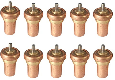 Haude Lot de 10 thermostats de rechange pour température d'ouverture de 71 °C