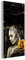 Glasbild Glasfoto Wandbild Bilder Deko 40x80 cm Frauen - Rosen - Gold - Marmor