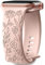Mastten Intagliato Fiore Cinturino Compatibile con Cinturino Apple Watch 40mm 38mm 41mm Donna, Morbido Silicone Elegante Modello Rosa Cinturino per Apple watch series 9 8 7 6 5 4 3 2 SE, Rosa Sabbia