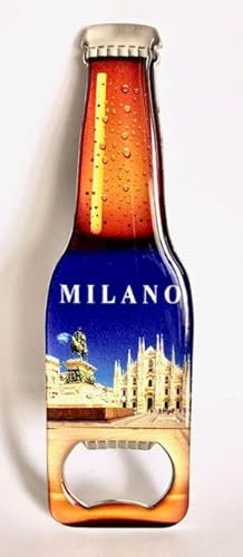 Mailand Italien Magnet Mailand Flaschenöffner Mailand Souvenir Italien Kühlschrankmagnet Flaschenöffner Dekoration