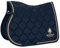 EQUESTRIAN QUEEN Paris Vielseitig und Dressur Schabracken - Satteldecken, Sattelpad, Full Size, VS und DR, Reitpad (Marineblau, Vielseitig)