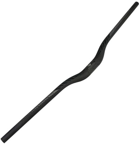 DELVOYE 35mm Fahrrad Lenker Carbon MTB Lenker 720-800MM Carbon Fahrradlenker Extra Lang Riser Bar Rise 30mm Hohe Festigkeit DH XC Radsport Rennlenker (Size : 800mm)