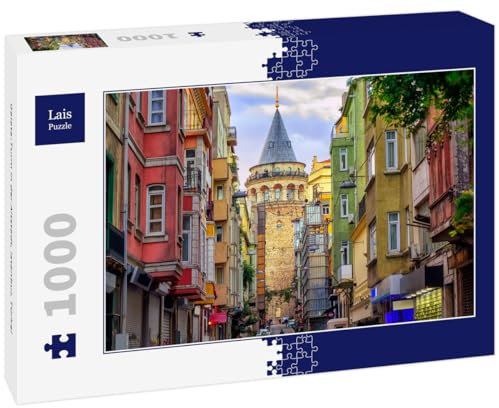 Lais Puzzle Galata-Turm in der Altstadt, Istanbul, Türkei 1000 Teile