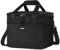 CALIYO Kühltasche Große 24L Faltbar & Tragbar mit Reißverschluss - Lunch Bag für Herren und Damen, Isolierte Lunchtasche für Arbeit, Schule, Picknick, Reisen (Schwarz)