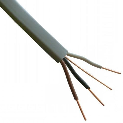 WCC® 3 Core & Earth Cables 6243Y Basec Approved - 1.5mm (20m)
