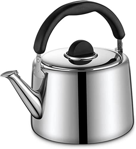 Hervidor con silbido Tetera para estufa Hervidor con silbido Hervidor para estufa de acero inoxidable 304 Hervidor para te Tetera para hacer te Tetera con silbido