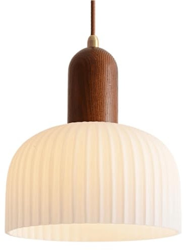 SEMANHUAOZ Lustre de style industriel moderne, suspension créative en verre à grand bol, lampe suspendue au plafond avec base E27, luminaires de décoration for restaurant, bar, café