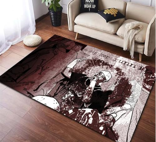 Hip Hop Teppich Yoga Wohnzimmer Spielbereich Flur Fußmatte Teppiche Schlafzimmer Küche Teppich Home Krabbelmatte 80X120Cm