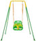 FUNLIO Columpio da Jardin Exterior para Bebe con 4 Sacos de Arena, Columpio de Interior en Casa para Infantil con Soporte Metálico Plegable, Fácil de Montar y Guardar - Verde Claro