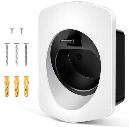 FILINK Support de câble de charge type 2 | Support sûr pour câbles Wallbox pour chargeurs électriques | Organisateur de câble de charge Support ABS | Accessoire pour station de charge, blanc