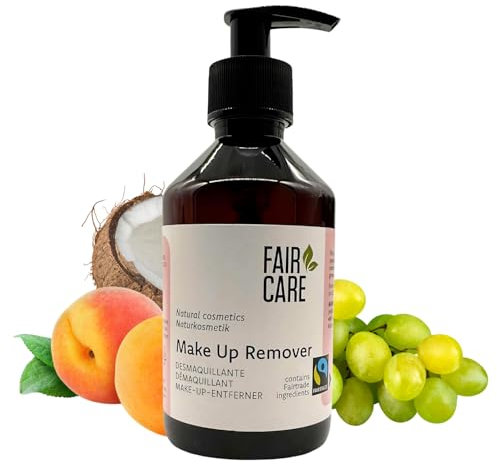 FAIR CARE Make-Up Entferner 240ml - Sanfte Reinigung für empfindliche Haut mit Pumpspender - Entfernt Make-Up - Vegan und tierversuchsfrei