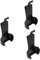 SHOWERORO 6 Pcs Belt Clip Speaker Stands Hooks Radios Walkie-talkie Intercom Clip Back Clips Belt Brackets Hanger Radio Intercom Holder Clips Black Abs