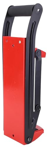 Bottle Crusher, with Opener Portable Plastic Bottle Crusher, Soft Grip and Cushioning for 16oz and 12oz Cans or Cans